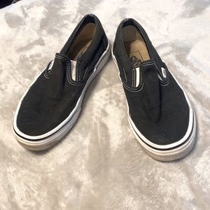 Slip on black vans
